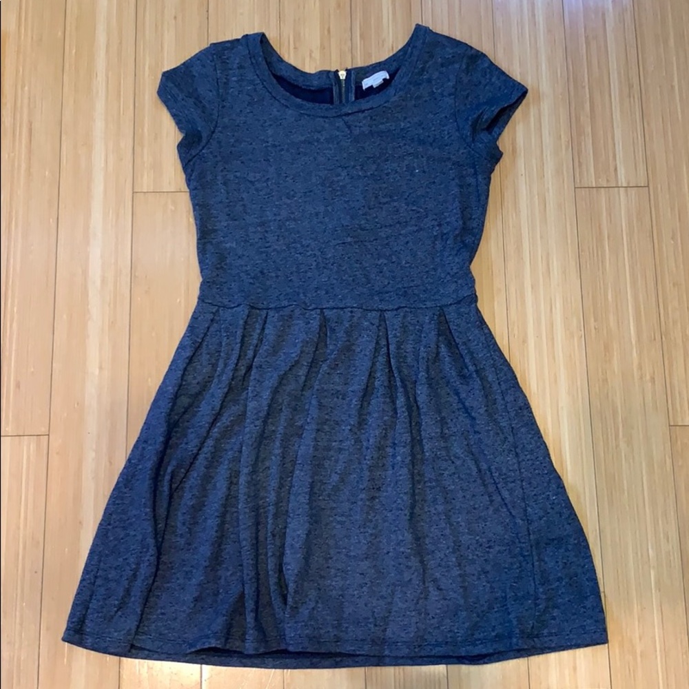 Indigo blue cap sleeve Gap dress!